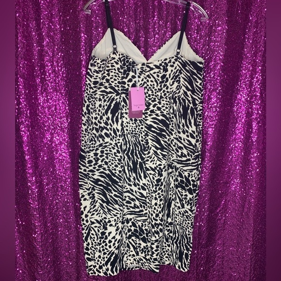 Sergio Hudson by Target Animal Print bustier midi dress - Picture 5 of 9